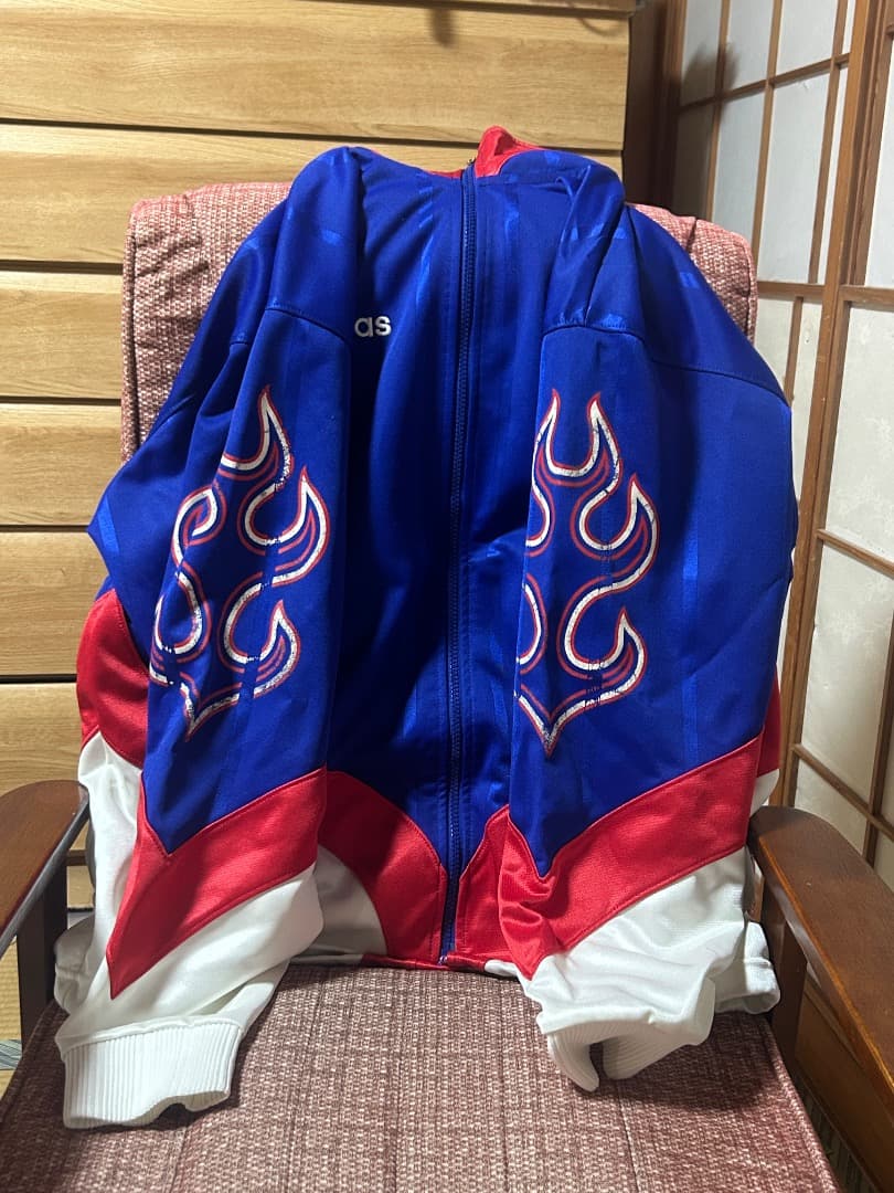 超激レア　1998 サッカー日本代表　炎　トラックジャケット　デッドストック