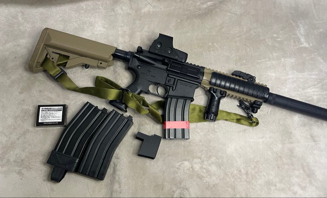 ほぼ未使用　動作確認済　東京マルイ　ライトプロシリーズ　ｍ４カスタム　１０禁