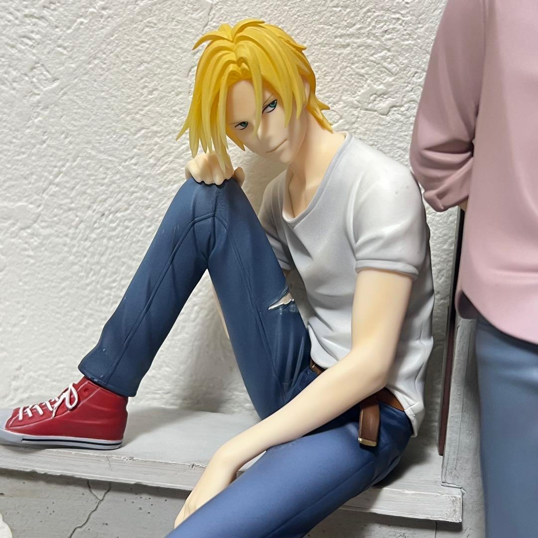 【開封品】ARTFX J BANANA FISH アッシュ＆英二 フィギュア