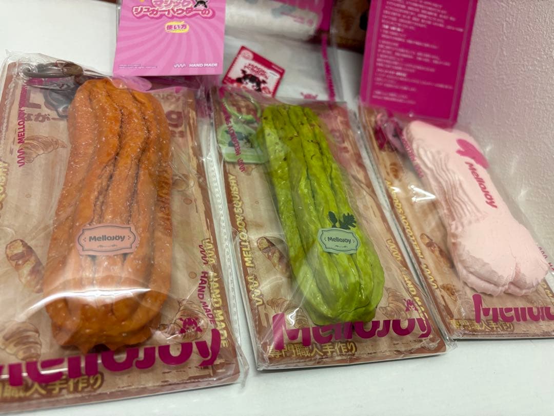 mellojoy メロジョイ ながーいシリーズ スクイーズ 3点 新品未使用品