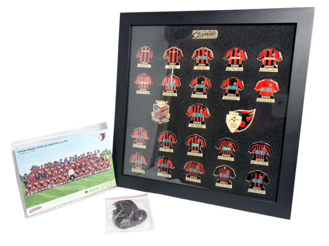 【希少】北海道コンサドーレ札幌 歴代ユニフォーム 20周年 アニバーサリー