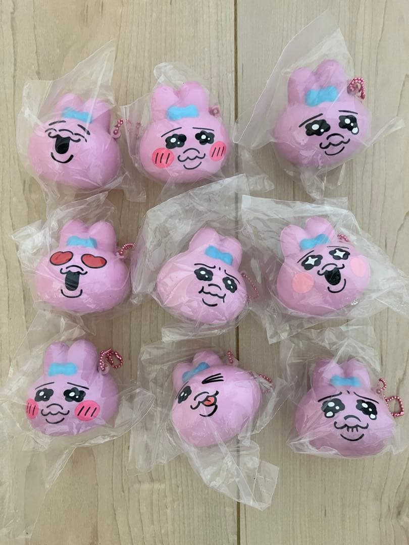 おぱんちゅうさぎ　んぽちゃむ　ぬいぐるみ　マスコット　グッズ　58点まとめ売り