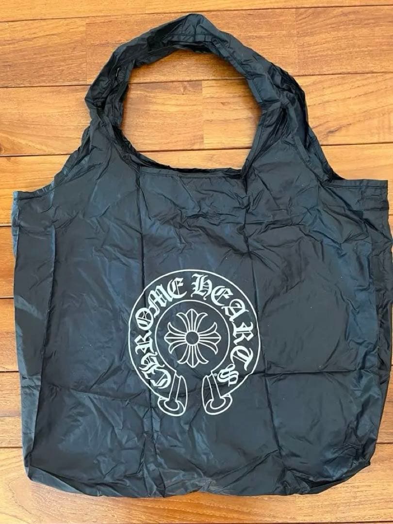 Chrome Hearts 黒 ナイロン エコバッグ レア