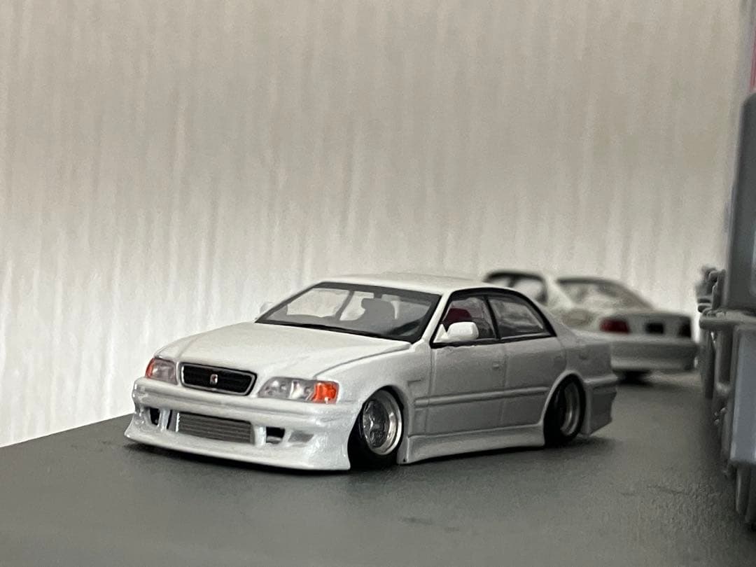 トヨタ　チェイサー　改造　ミニカー　jzx100