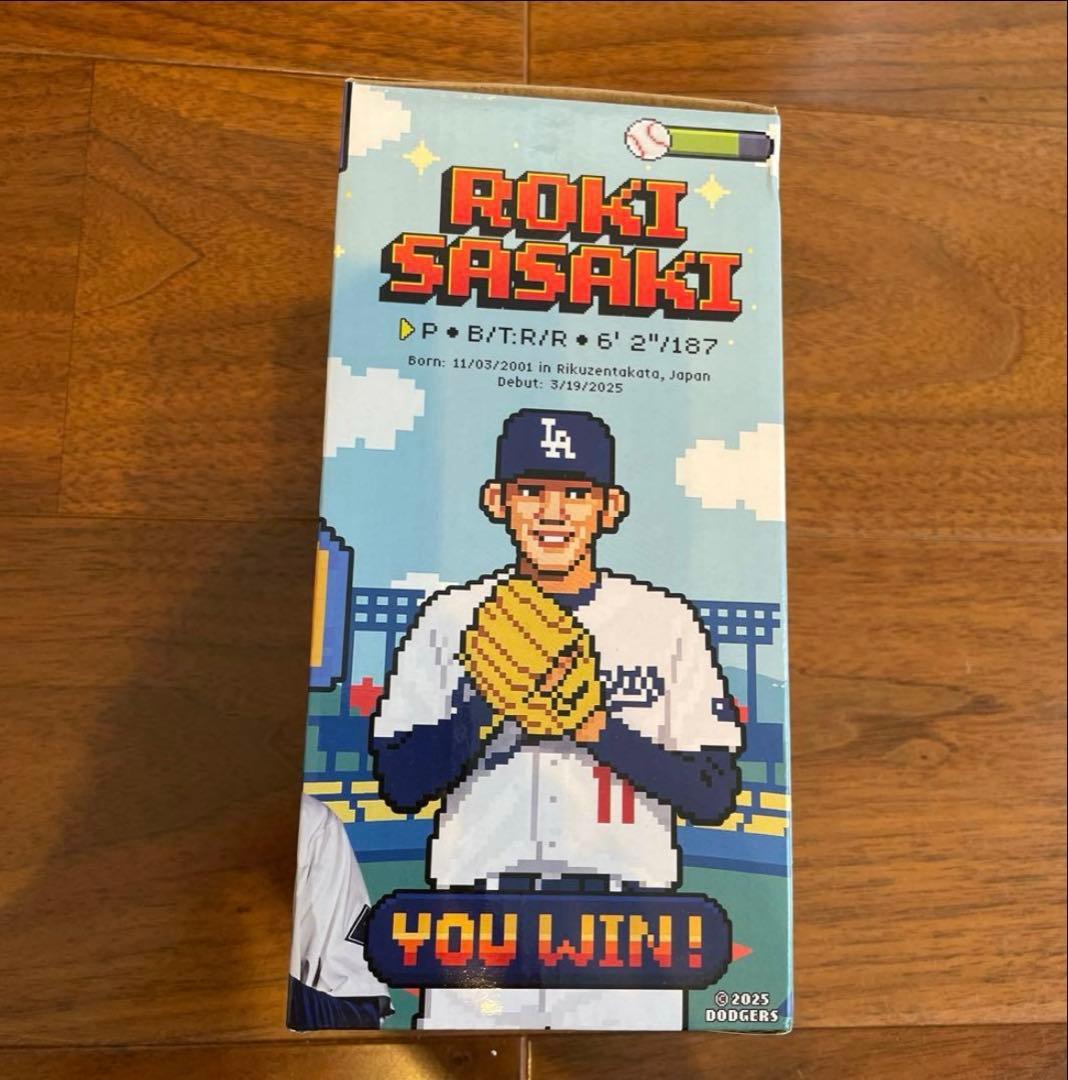 佐々木朗希 ボブルヘッド ドジャース フィギュア