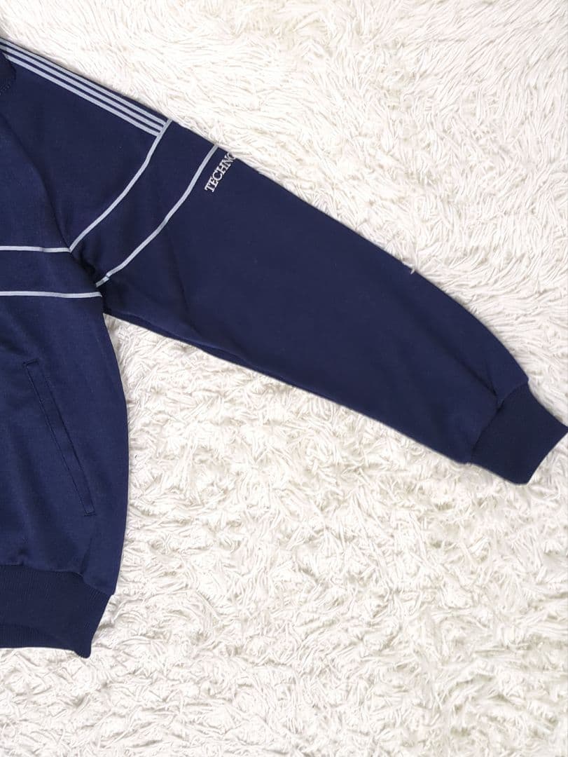 ヴィンテージ　ADIDAS トラックジャケット ネイビー サイズ　S