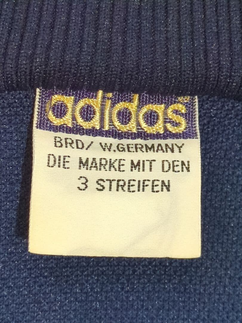 ヴィンテージ　ADIDAS トラックジャケット ネイビー サイズ　S
