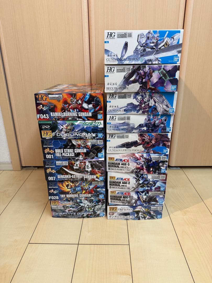 ま*ん様 ガンプラHG 15点まとめ売り