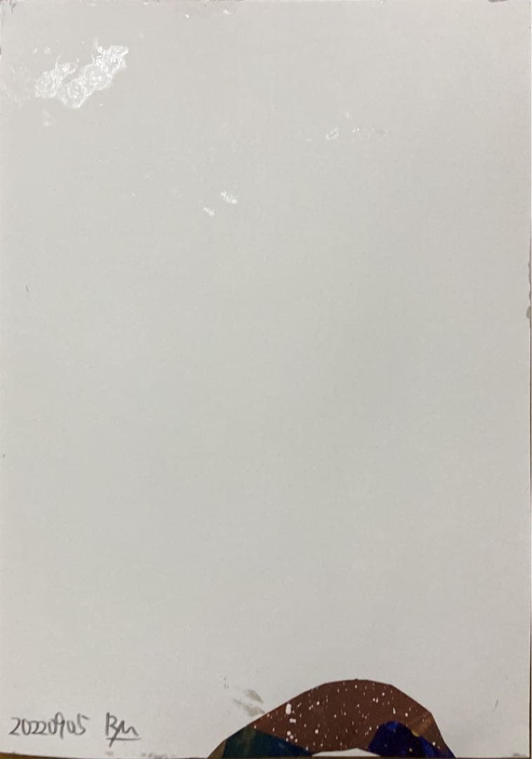 コラージュ猫　絵画　イラスト　ドローイング