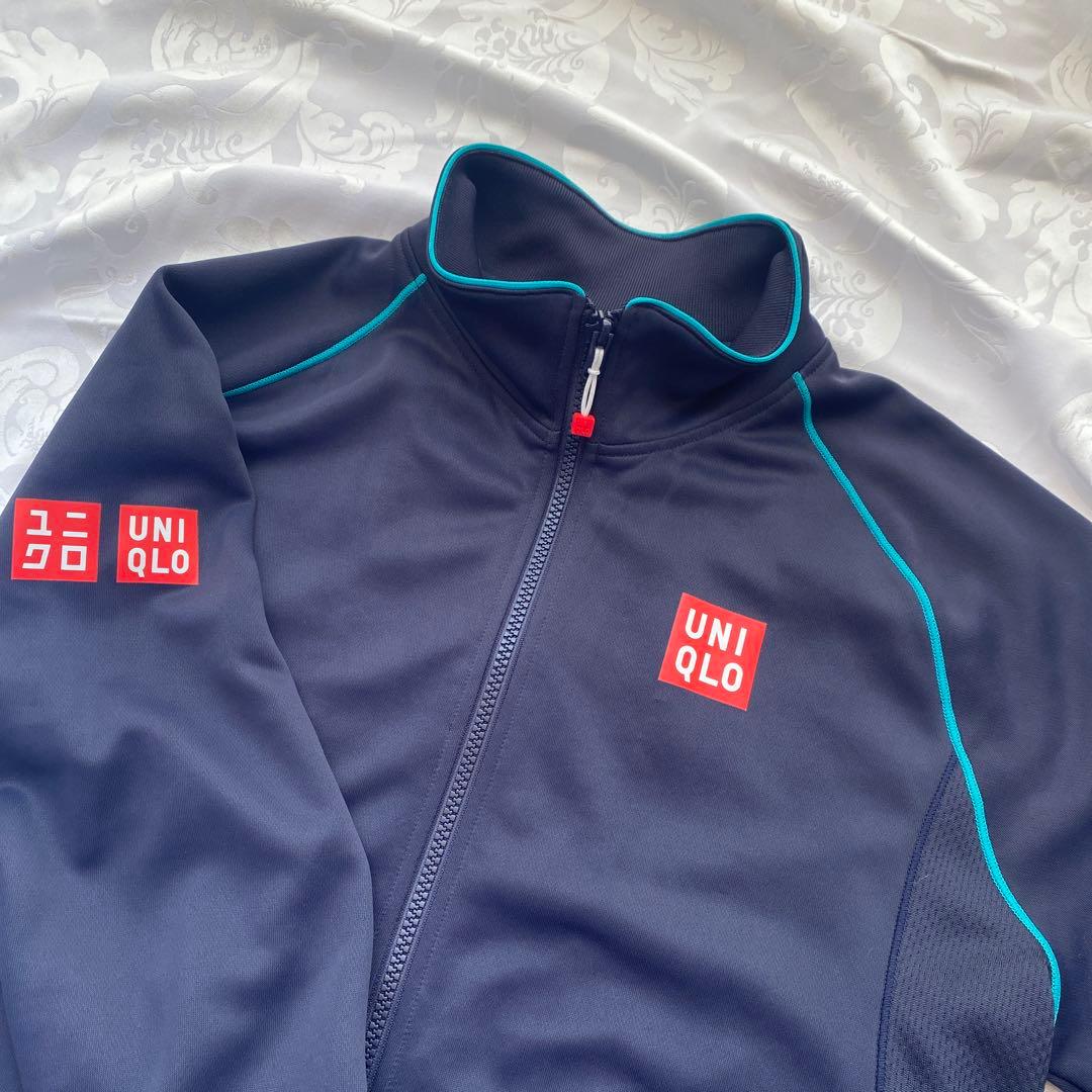 未使用ユニクロ UNIQLO NK トラック ジャケット 錦織圭 ロゴ ジャージ