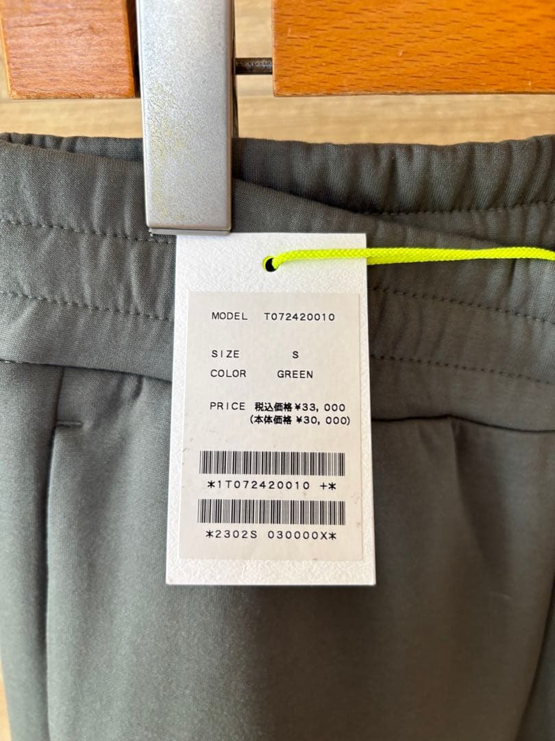 TFW49 グリーングレー パンツ　Sサイズ　新品タグ付