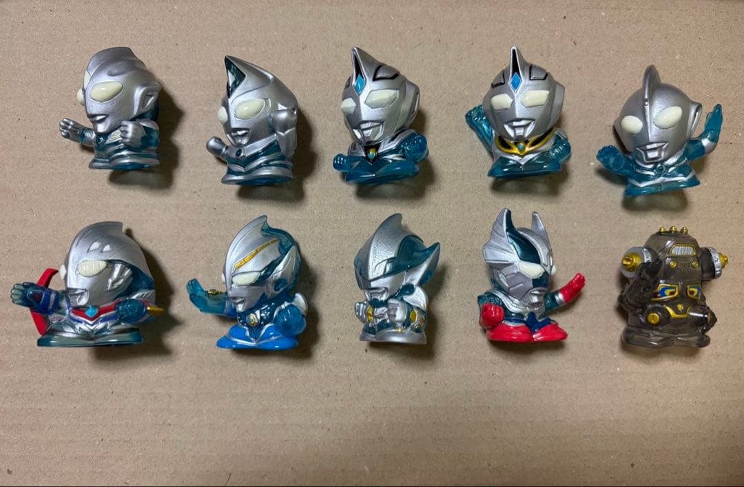 2009 ウルフェス限定　ウルトラ指人形10種セット