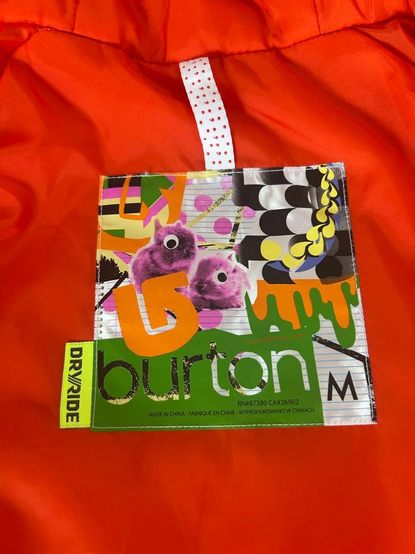 burton スノーボードウェア 上下　M&Sサイズ