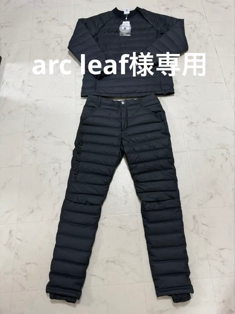 ⭐️新品未使用⭐️マークアンドロナ、ダウンプルオーバーセットアップ