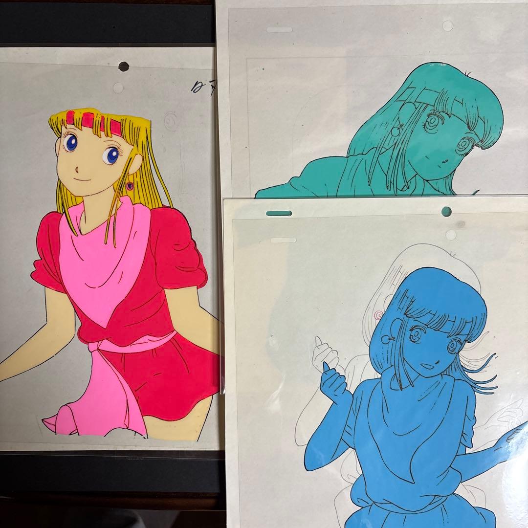 セル画　ストップ‼︎ひばりくん! エンディング