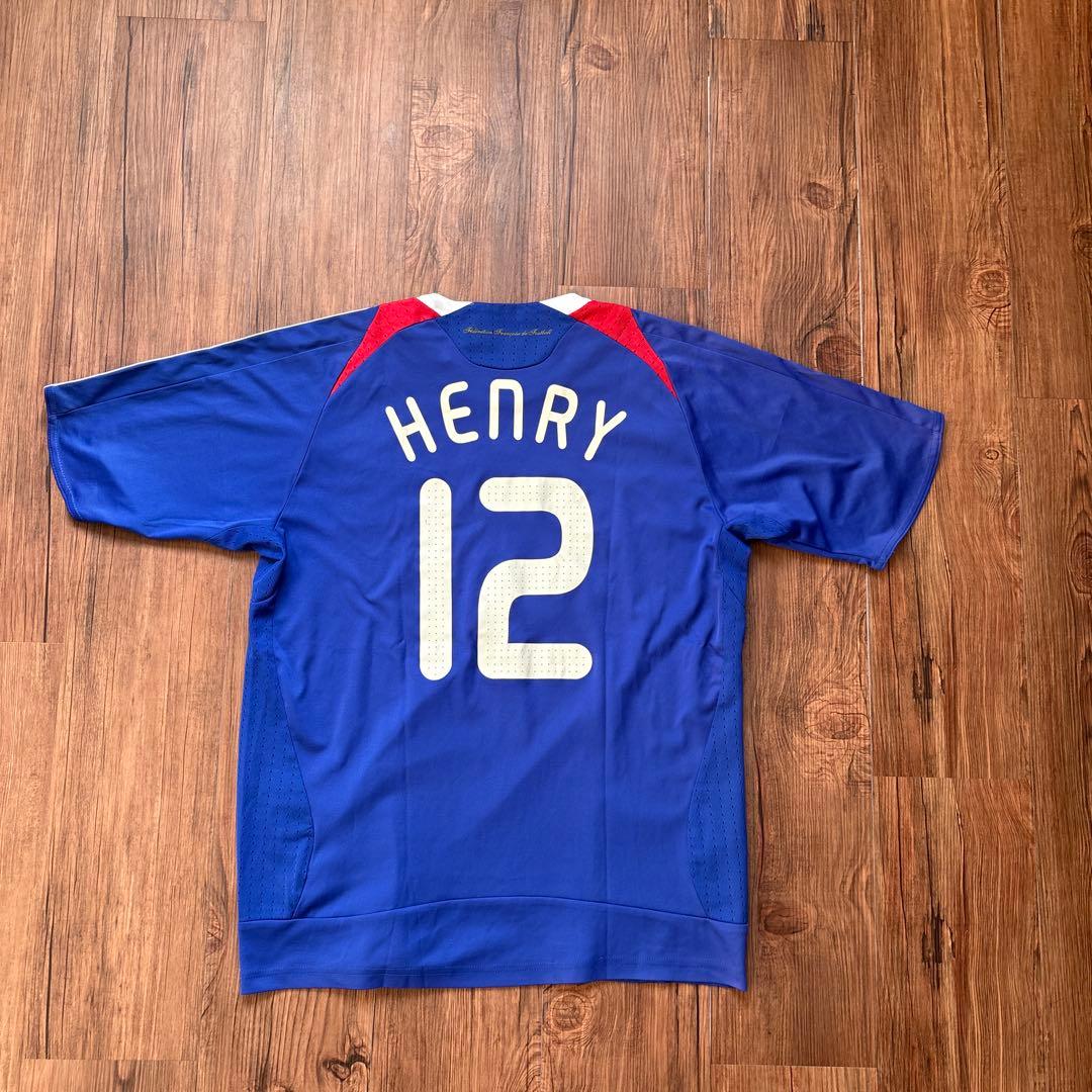 adidas アンリ フランス代表　サッカーユニフォーム　07／08