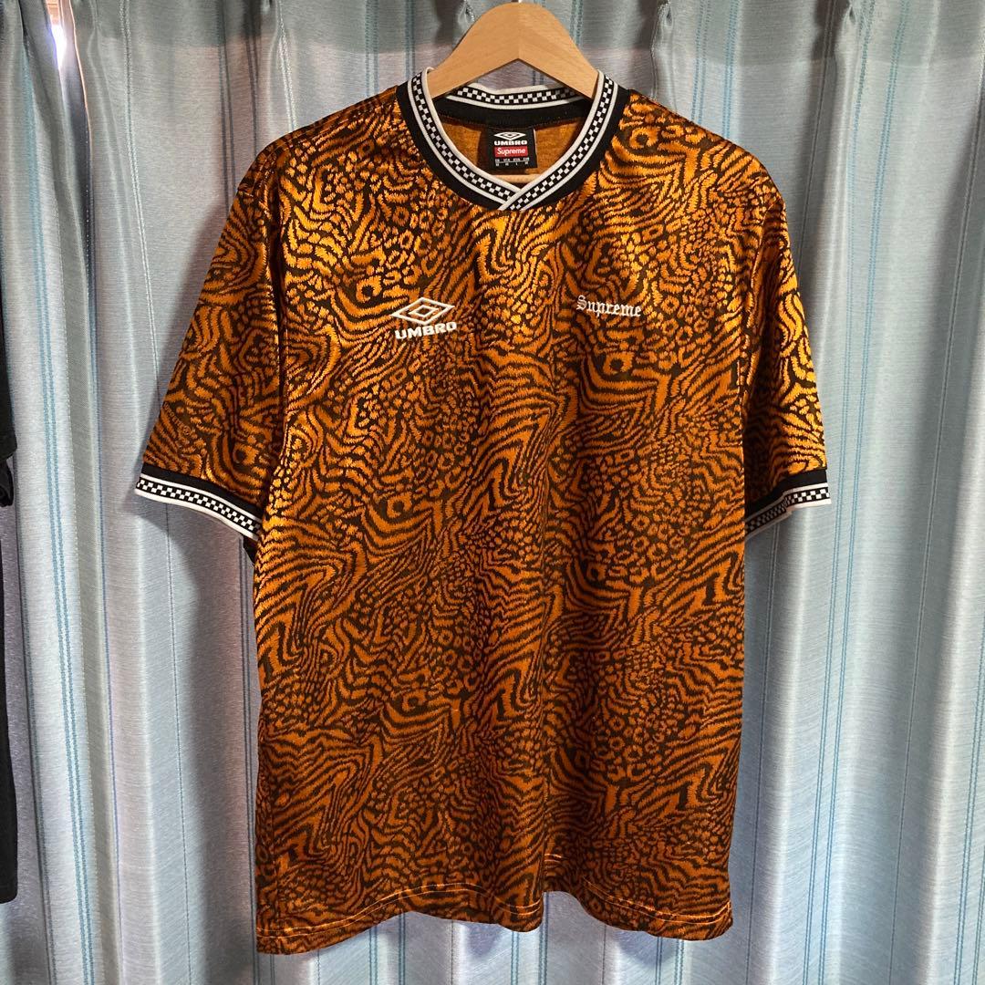 Supreme umbro game shirt アニマル柄ゲームシャツ M
