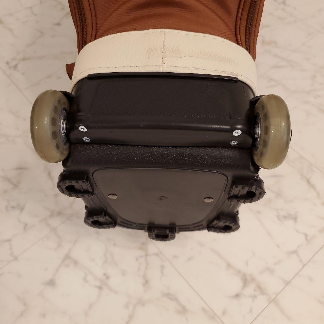 WAAAG ブラウン キャディバッグ 動物モチーフ