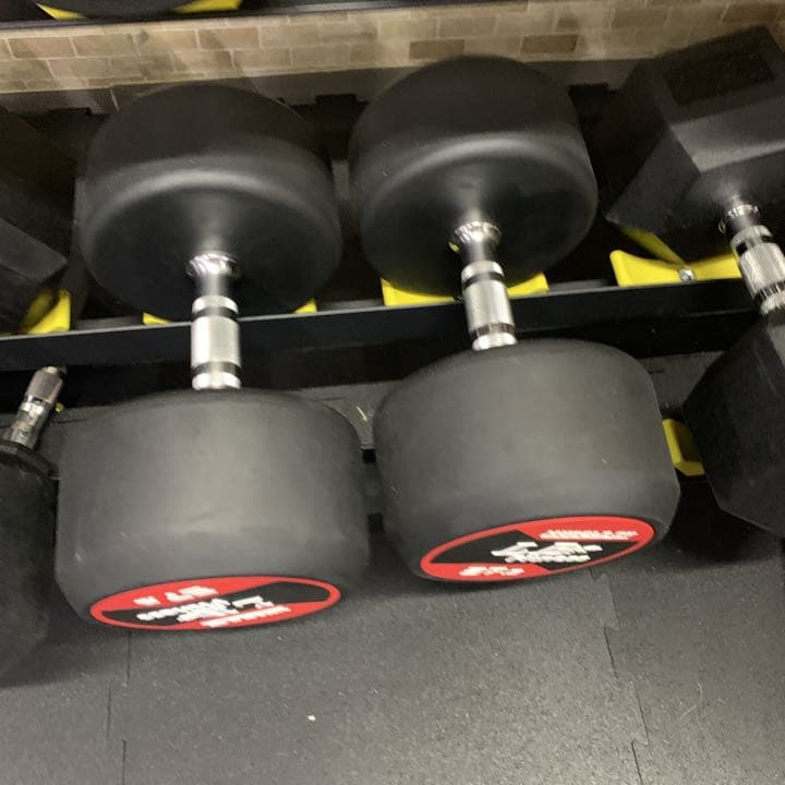 ラバーダンベル　35kg 2個