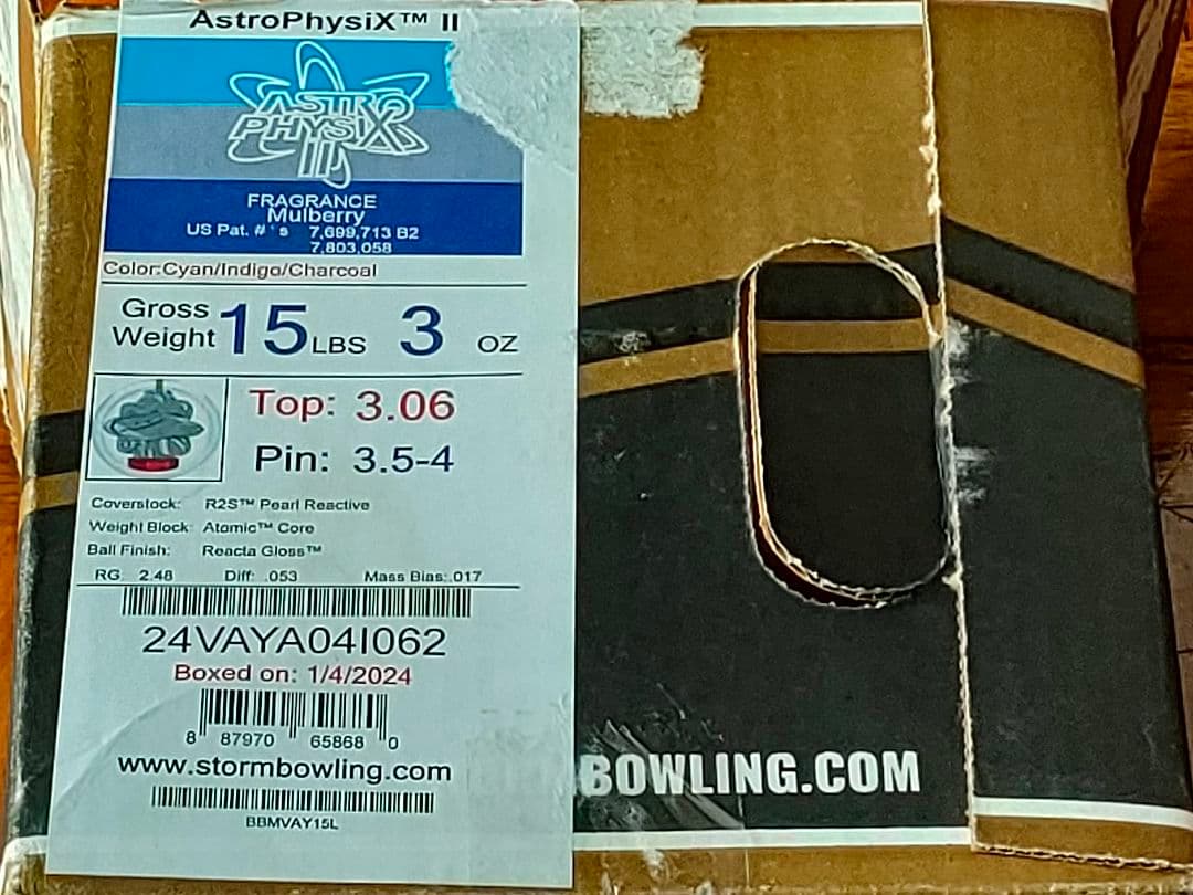 STORM アストロフィジックス2 15ポンド ストーム