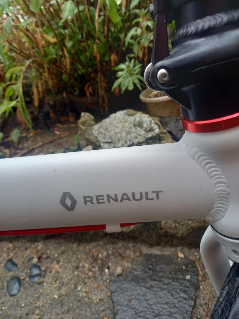 RENULT 折りたたみ自転車 ホワイト14インチ