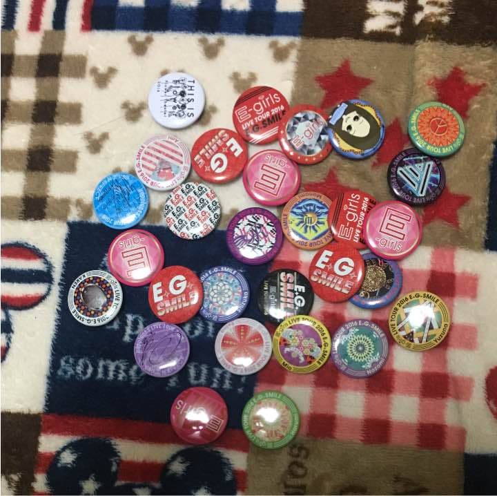 E-girls ミニ缶バッチ