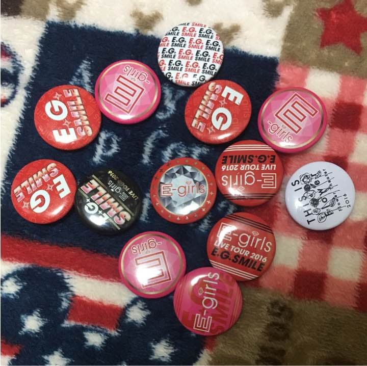 E-girls ミニ缶バッチ
