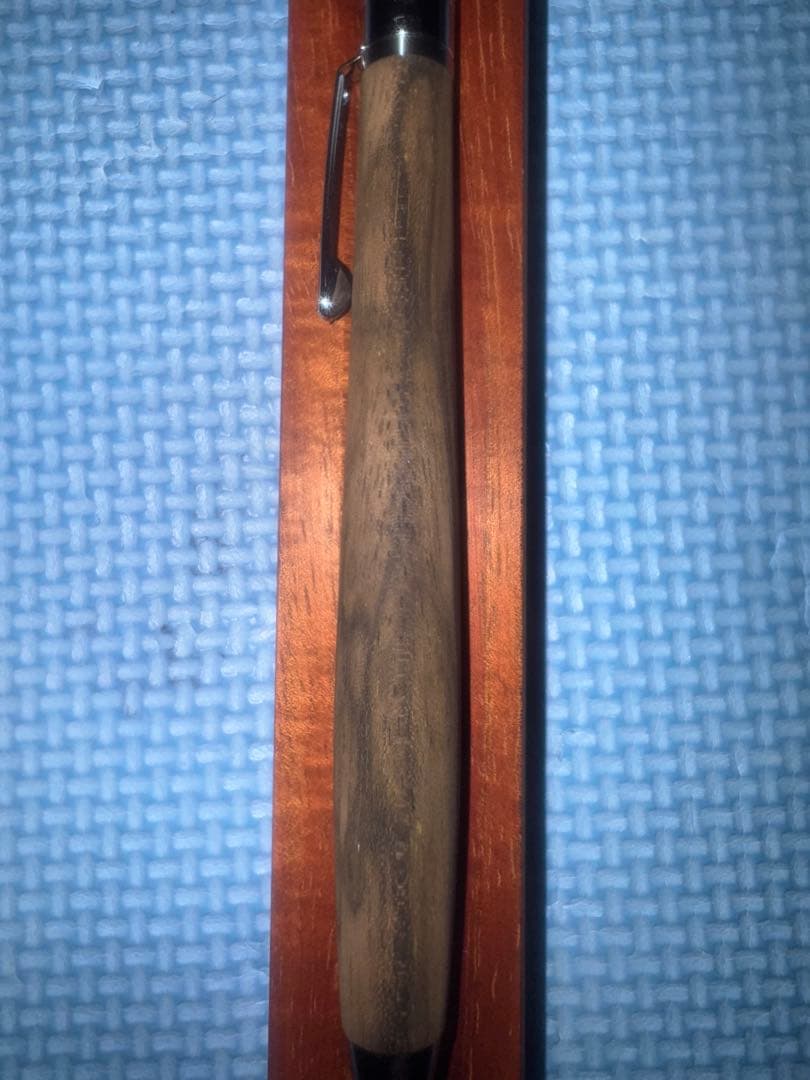 工房楔　黒柿孔雀杢　ペンシル