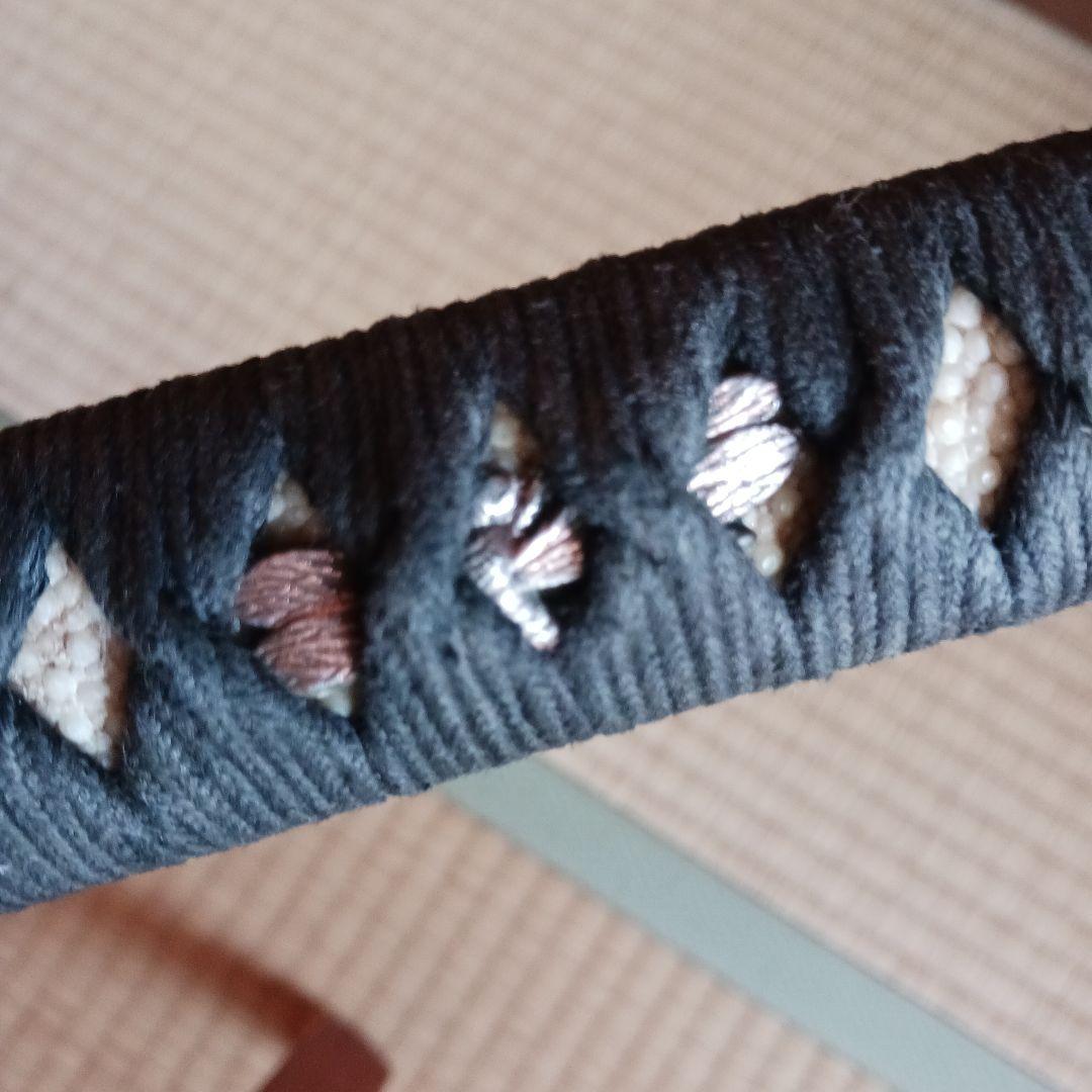 居合模造刀、本確居合者、居合女子、鑑賞、向き、本サメ本木、鍔刃渡り61cm、