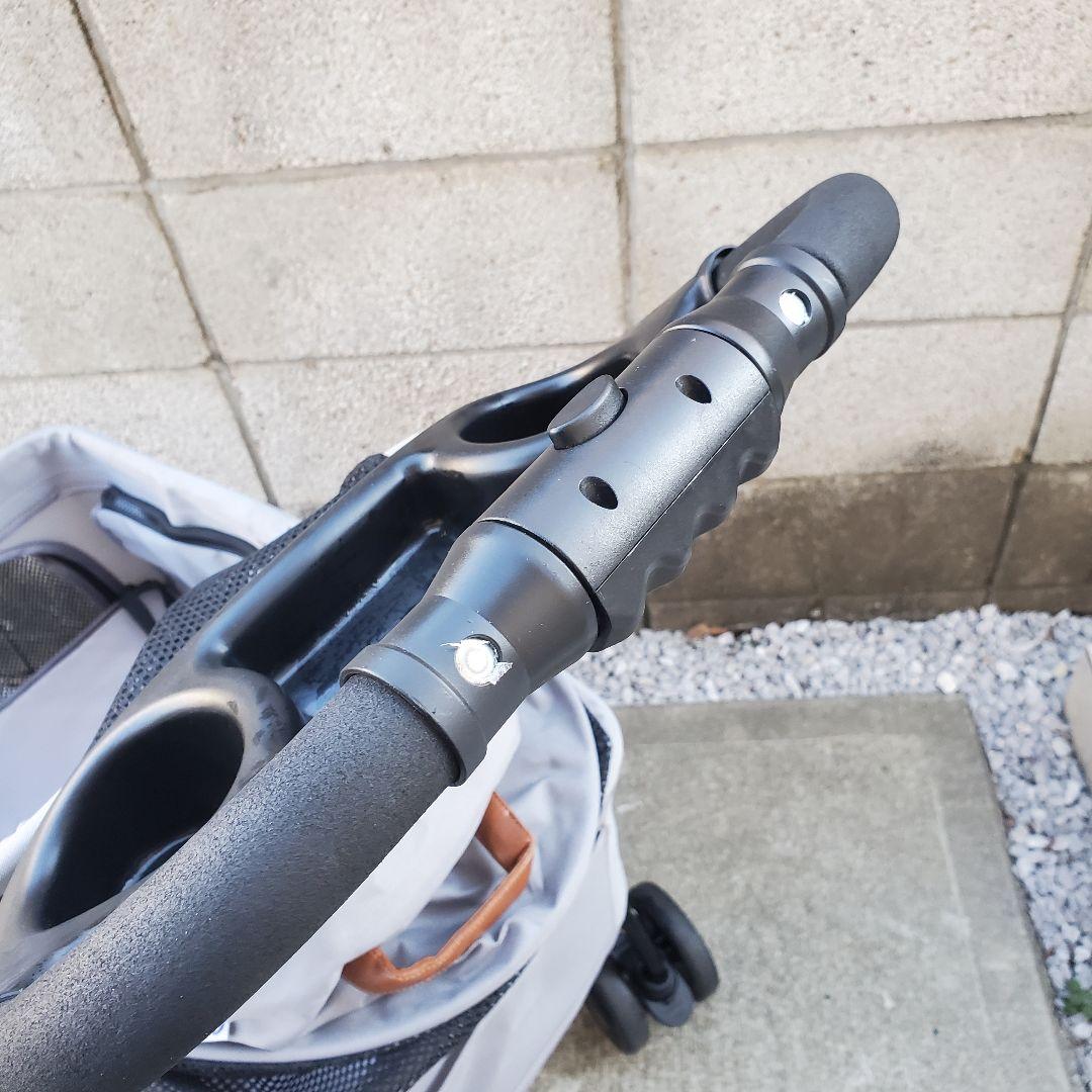 大阪熊ペットカート 分離型 グレー 中小型「BELLO」 極美品