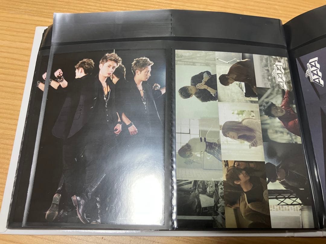 AAA トレーディングカード　ファイル付き