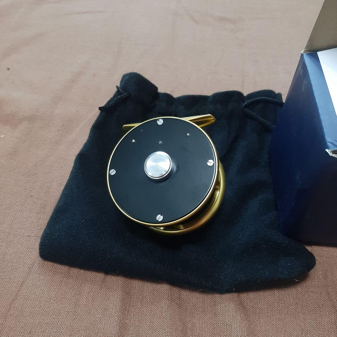 ★新品NEW！★クラシックフライリール★＃３/４番用★マシンカット切削り★送料込