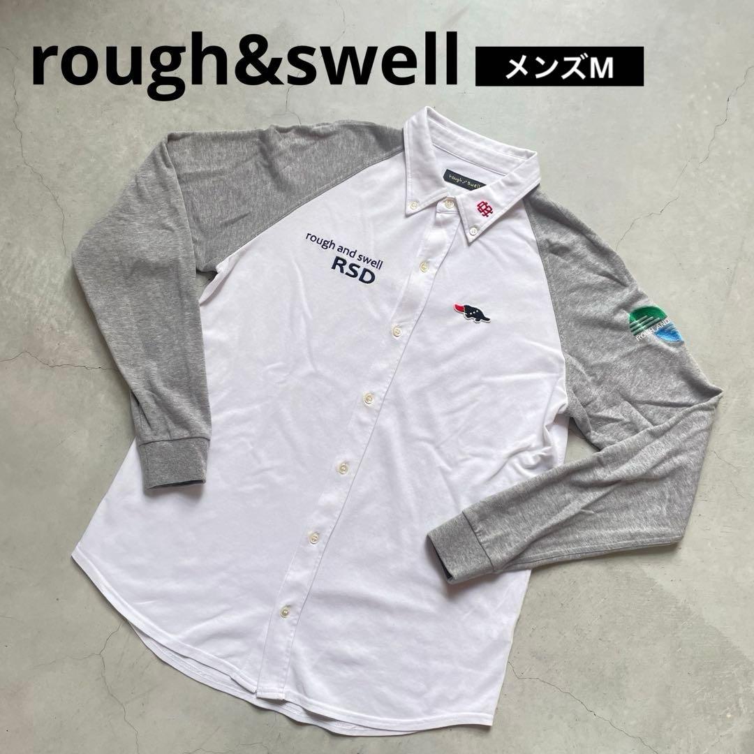 rough&swellラフアンドスウェル 長袖シャツ ゴルフウェア メンズ