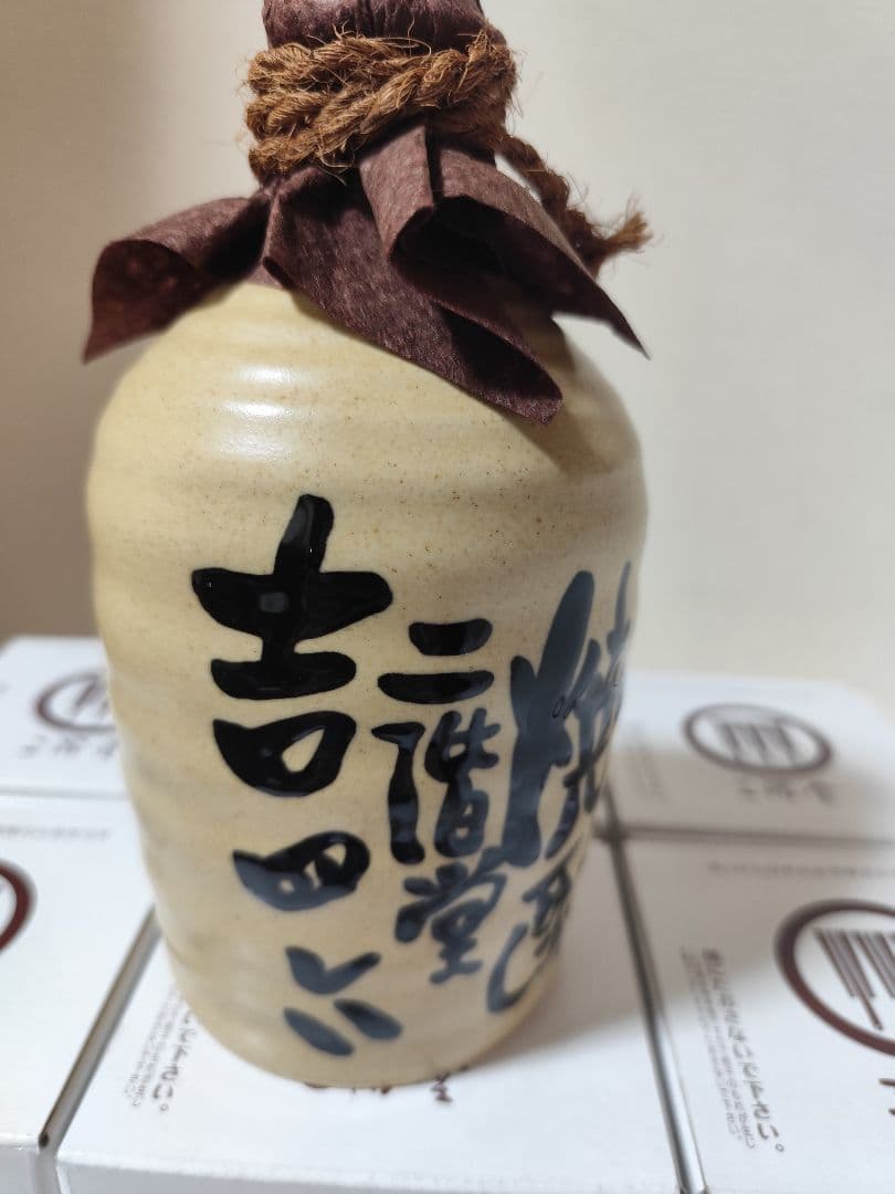 新品 二階堂酒造 麦焼酎大分 吉四六（きっちょむ）陶器瓶 箱付き720ml 6本