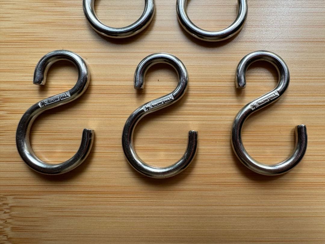 スノーピーク CK-129 廃盤品 S字フック