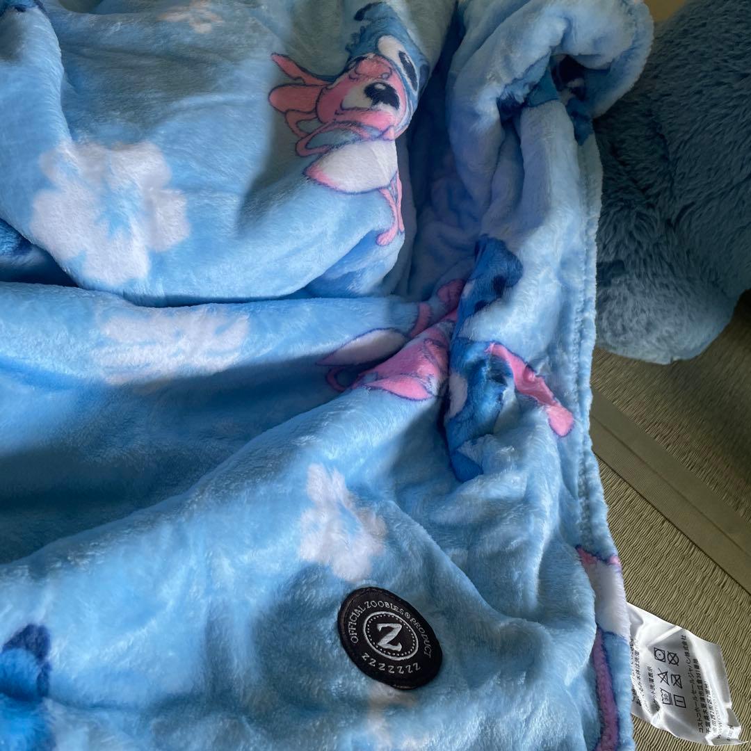 ディズニー スティッチ ぬいぐるみ 限定品 特大ぬいぐるみ ブランケット付き