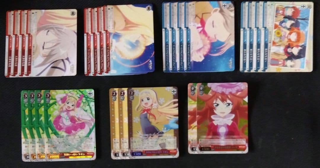 WS　ひなろじデッキ&パーツセット　夕子、ニーナ、万博、リオン