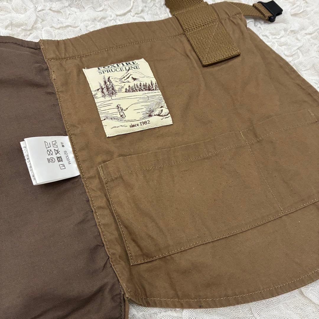 極美品 Foxfire スプルースライン アルフラックスタックルベスト