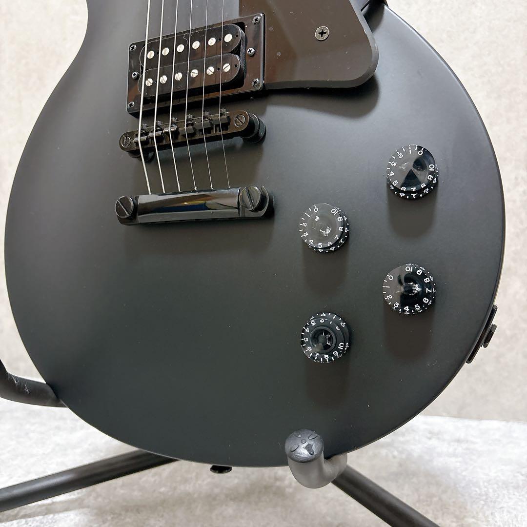 エピフォン Goth Gothic ゴス ゴシック レスポールエレキギター 黒
