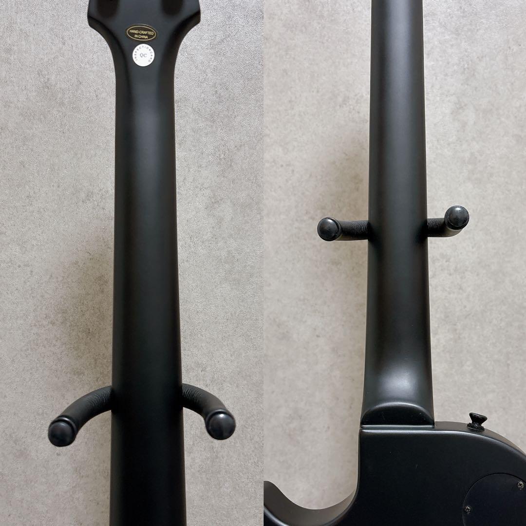 エピフォン Goth Gothic ゴス ゴシック レスポールエレキギター 黒