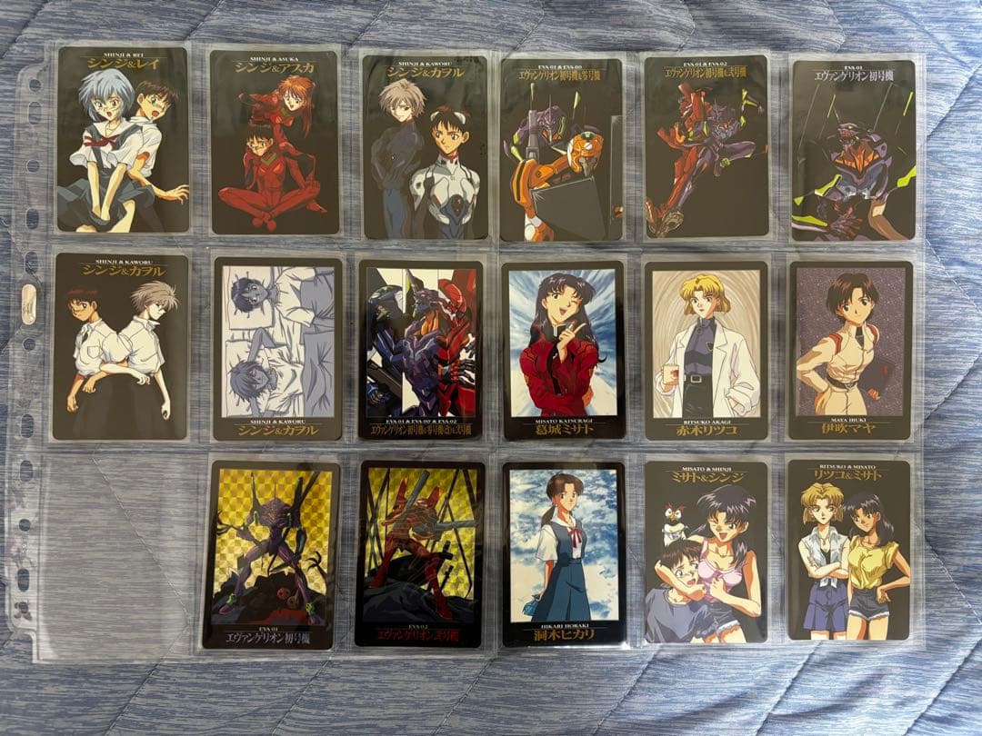【メルカリ市値下げ】新世紀エヴァンゲリオン　カードダス　セミコンプリートセット