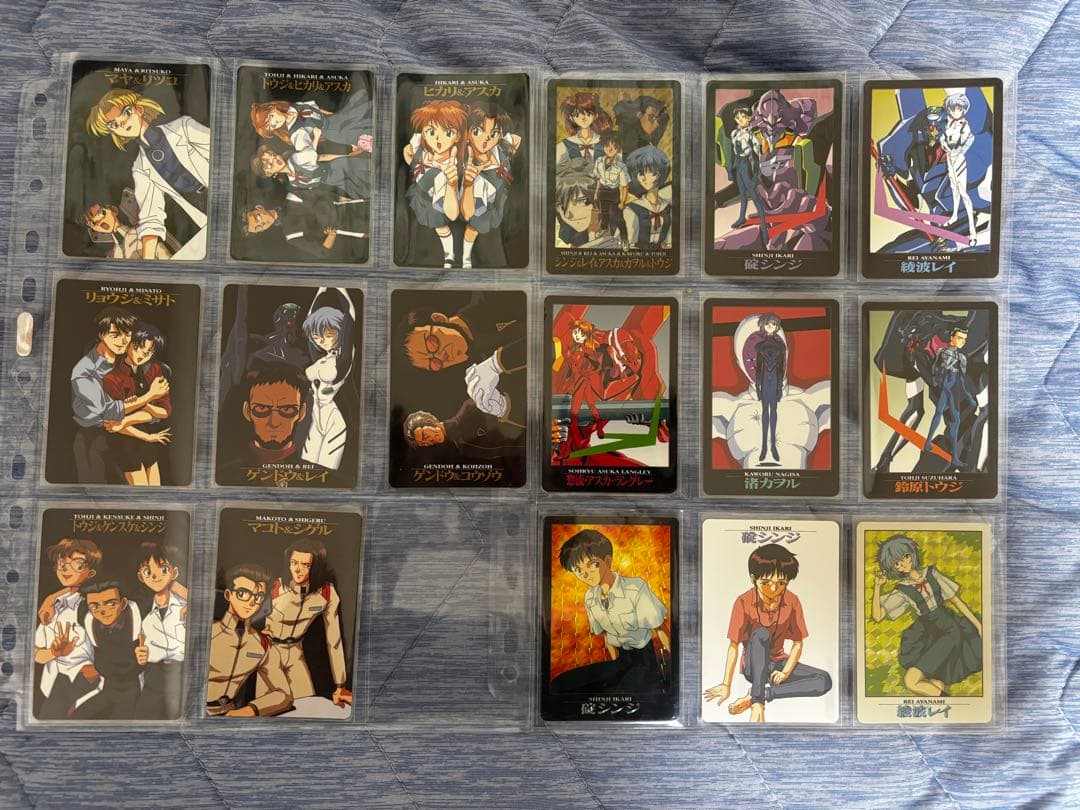 【メルカリ市値下げ】新世紀エヴァンゲリオン　カードダス　セミコンプリートセット