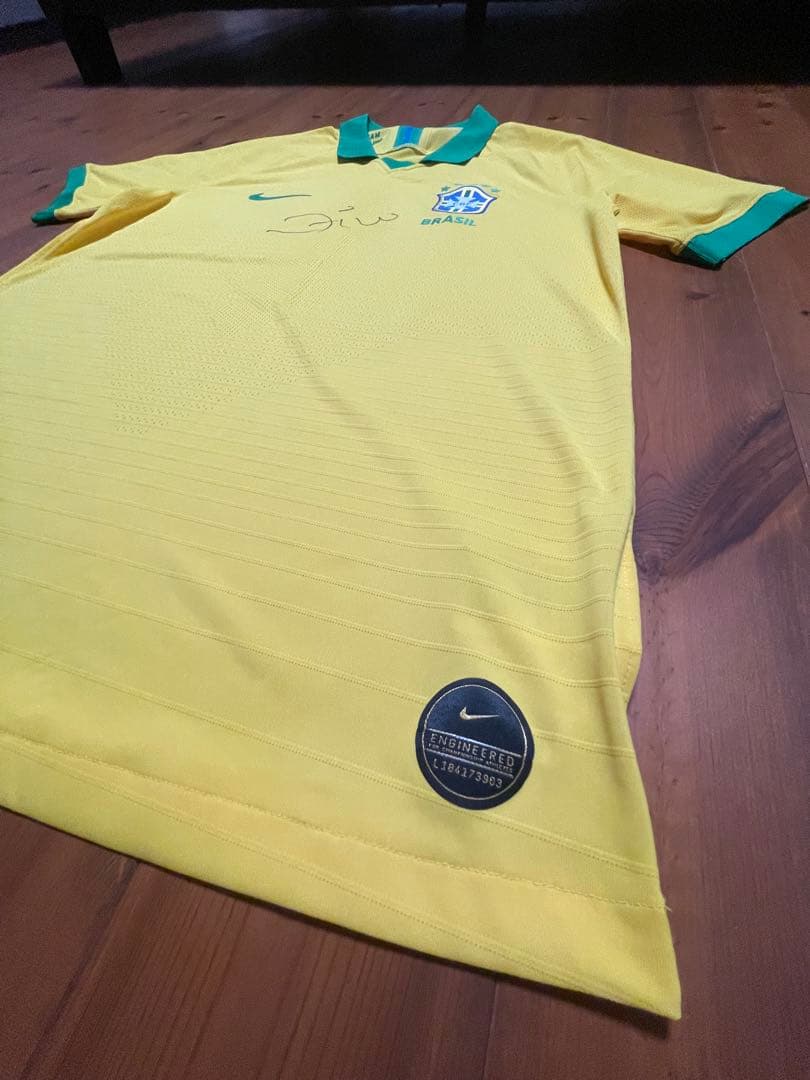 ジーコさん直筆サイン入りユニフォーム！オーセンティックユニフォーム！