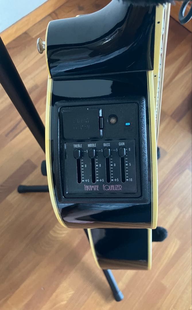 Takamine エレアコPTー108美品！ハードケース付き！