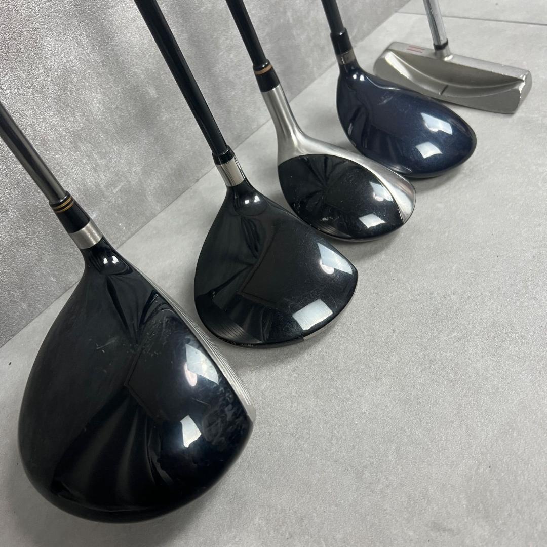 スリクソン　テーラーメイドなど　初心者おすすめ　メンズゴルフ12本セット　右