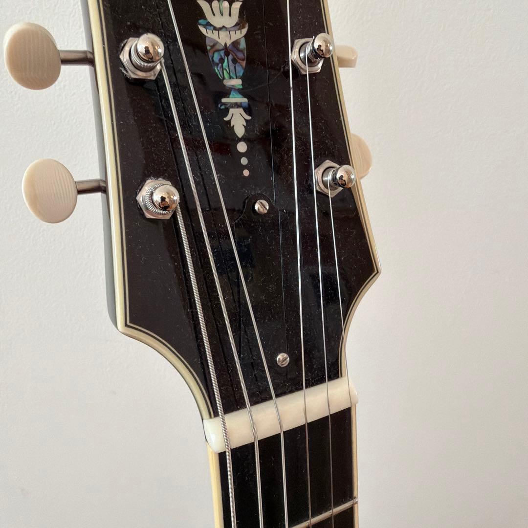 LOAR LH-700 Vintage Sunburst ピックギター