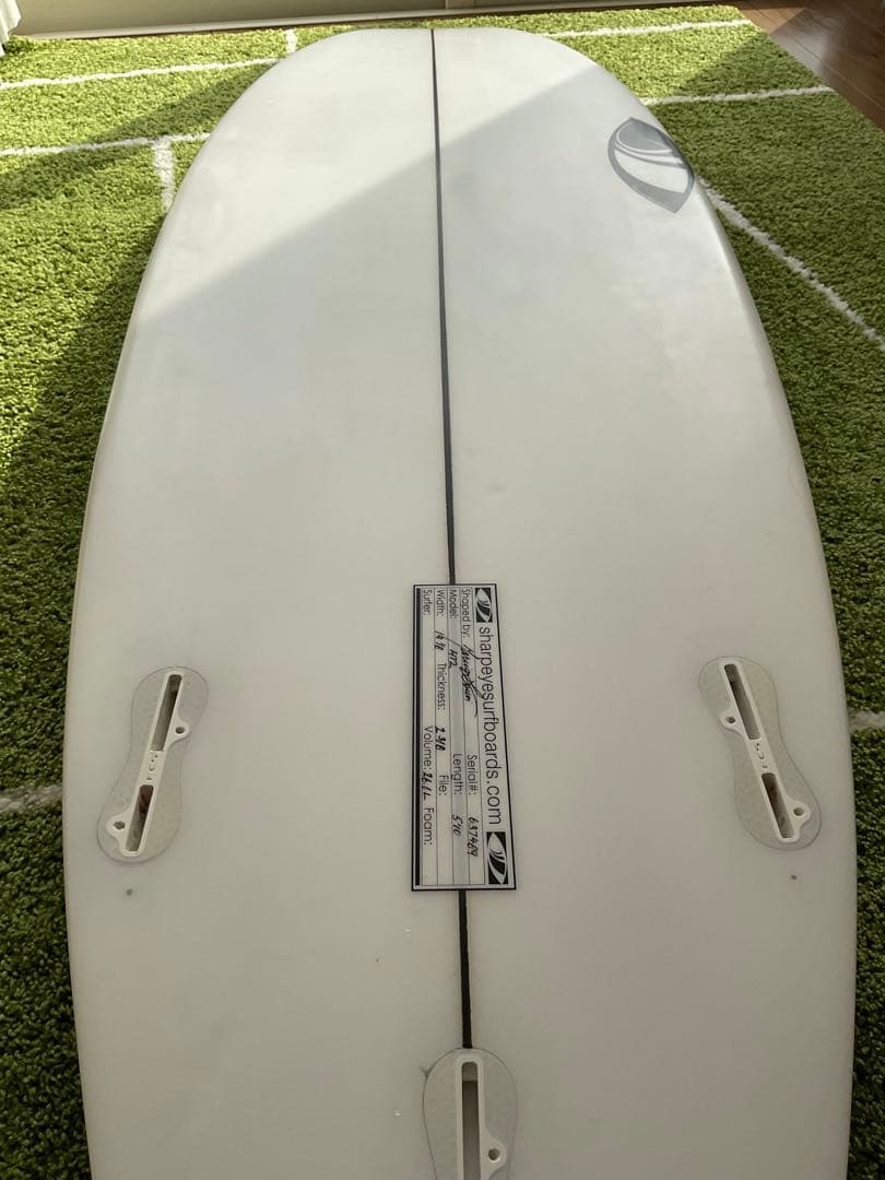 シャープアイHT2 5.10×19 1/8×2 3/8 26.6L、PU