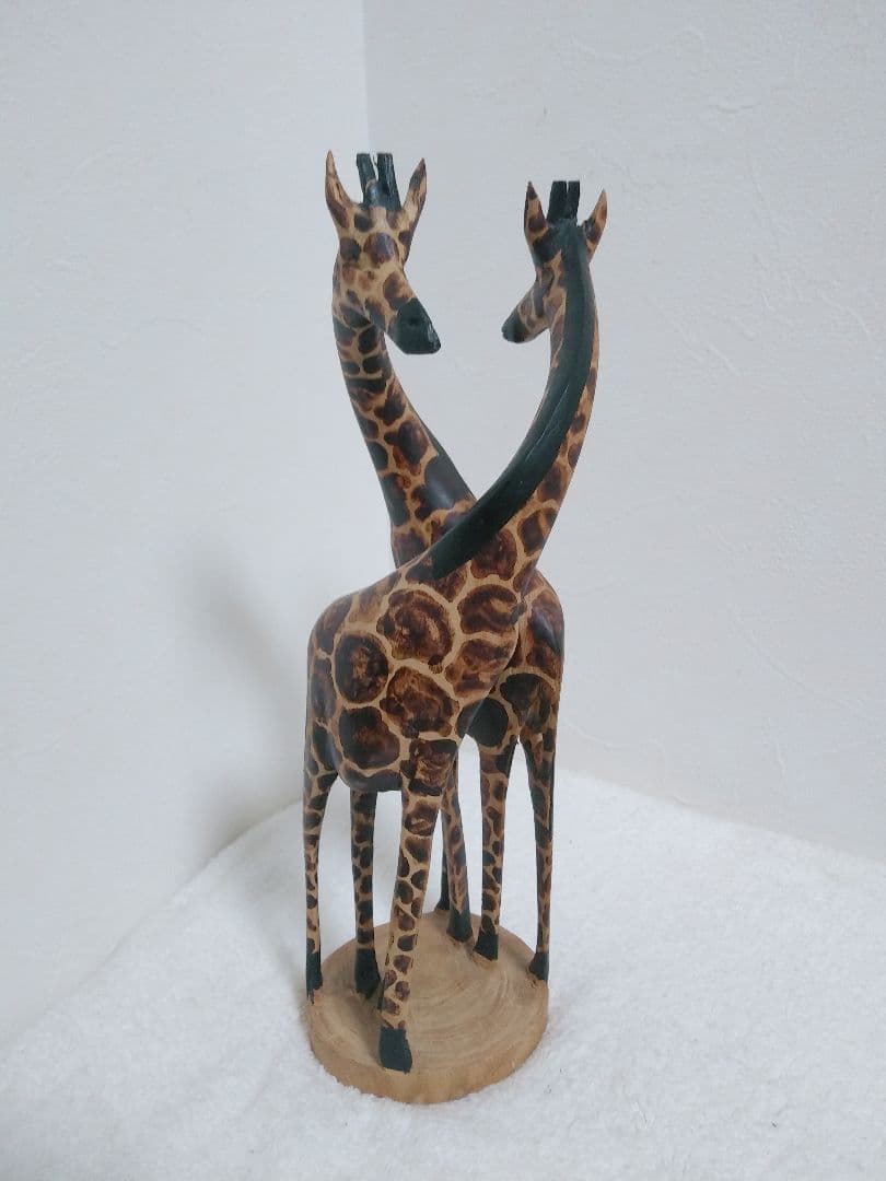 アジアン　雑貨　置物　キリン　アニマル