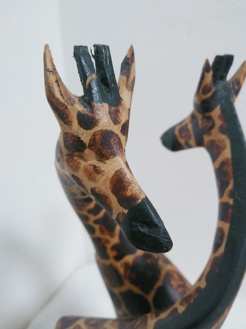 アジアン　雑貨　置物　キリン　アニマル