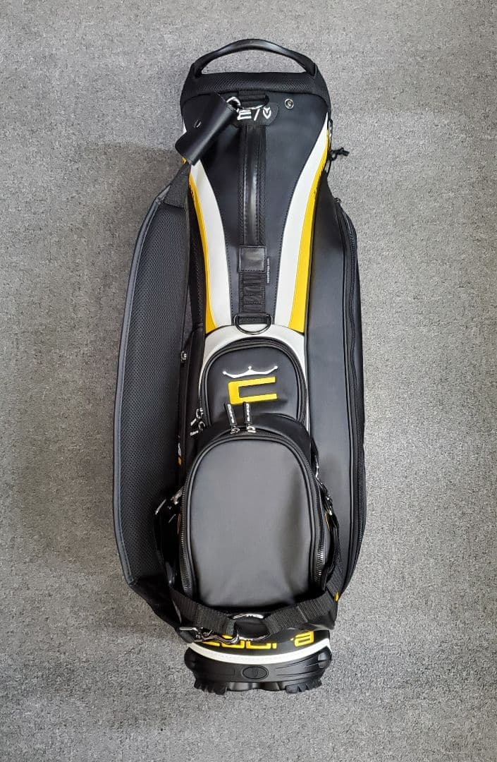 Cobra Vessel キャディバッグ 黒/黄